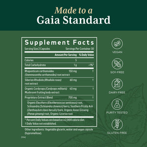 Gaia PRO Revive HPA -  - 60 Vegan Liquid Phyto-Capsules (30 Servings) - The Oasis of Health