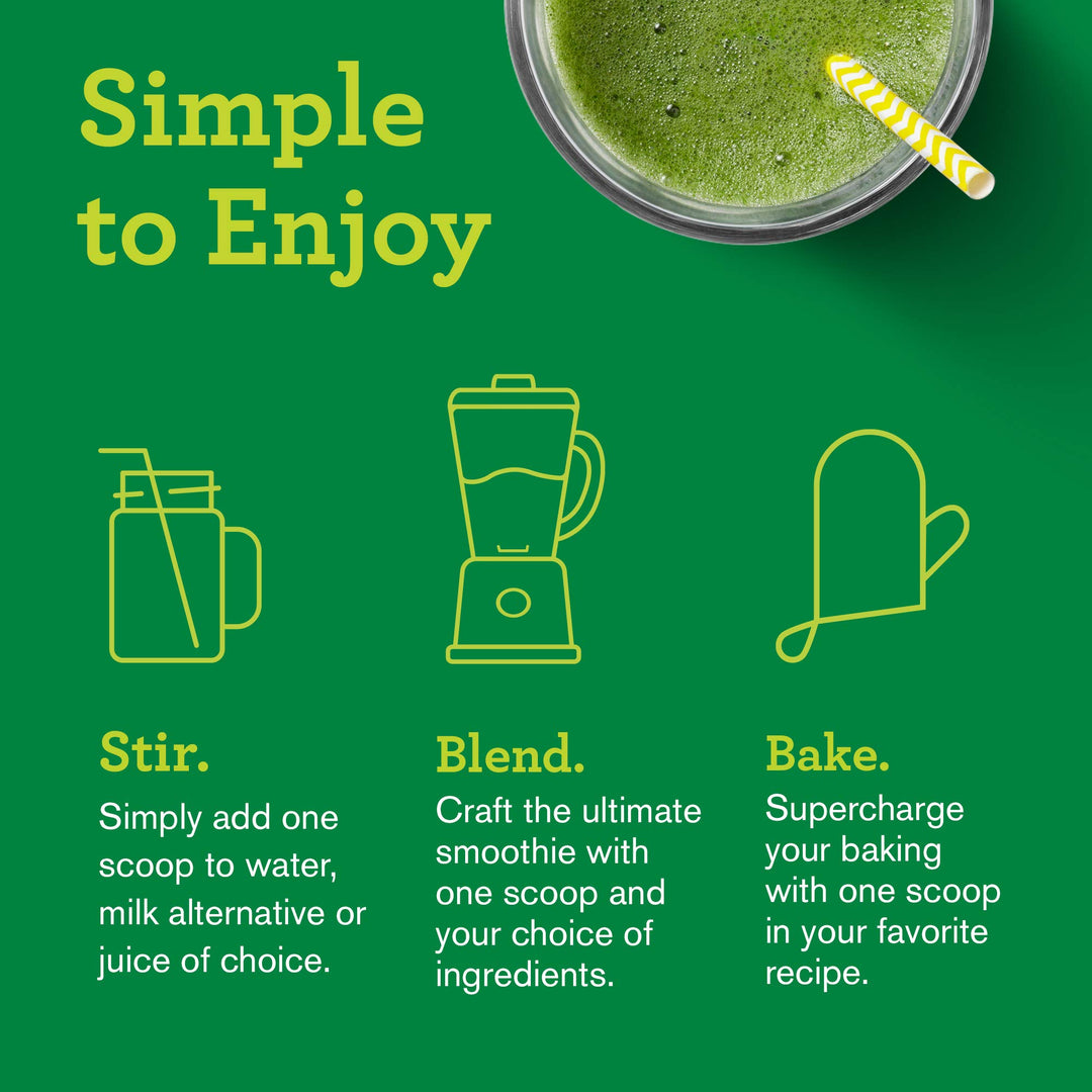 Amazing Grass Green Superfood Antioxidant: Super Greens Powder with Spirulina, Elderberry &amp; Probiotics, Sweet Berry, 15 Servings
