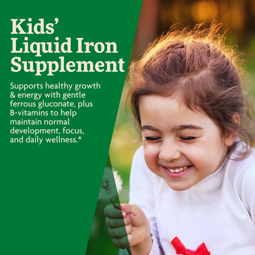 Salus Floradix Iron Kids - Liquid Iron &amp; Vitamin Formula - Children&