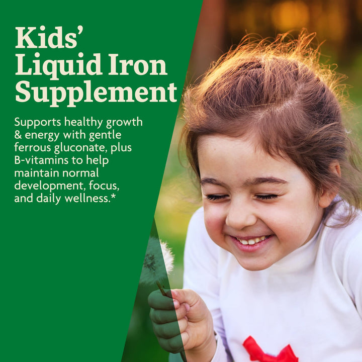 Salus Floradix Iron Kids - Liquid Iron &amp; Vitamin Formula - Children&