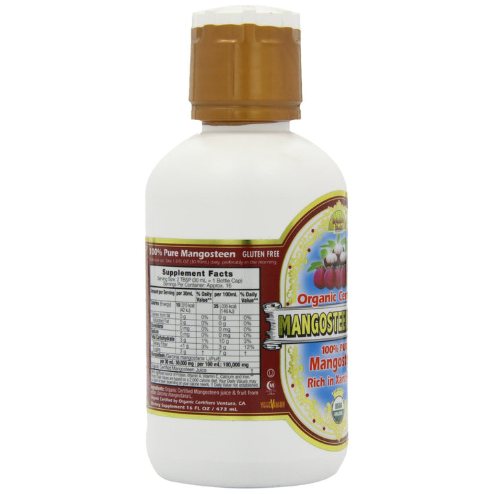 Dynamic Health Mangosteen Gold Juice,, 16-Ounce