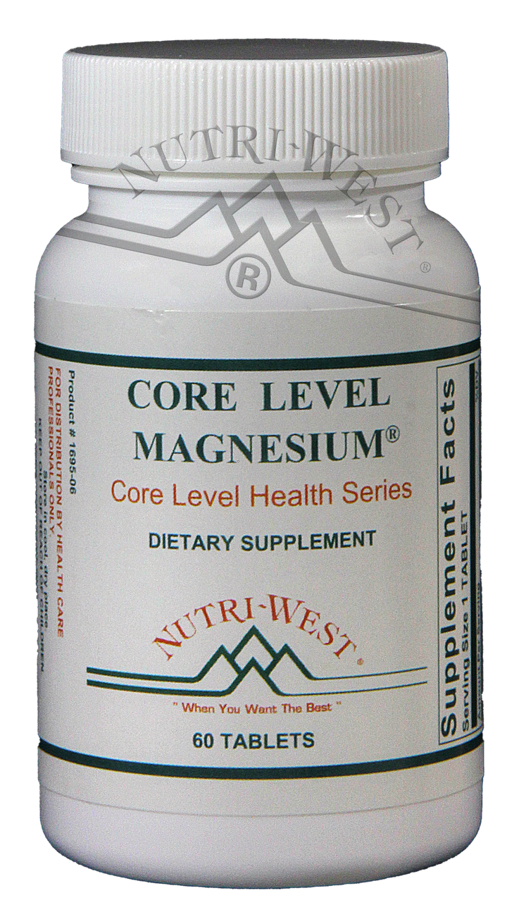 Nutri-West - Core Level Magnesium - 60 Tablets - The Oasis of Health