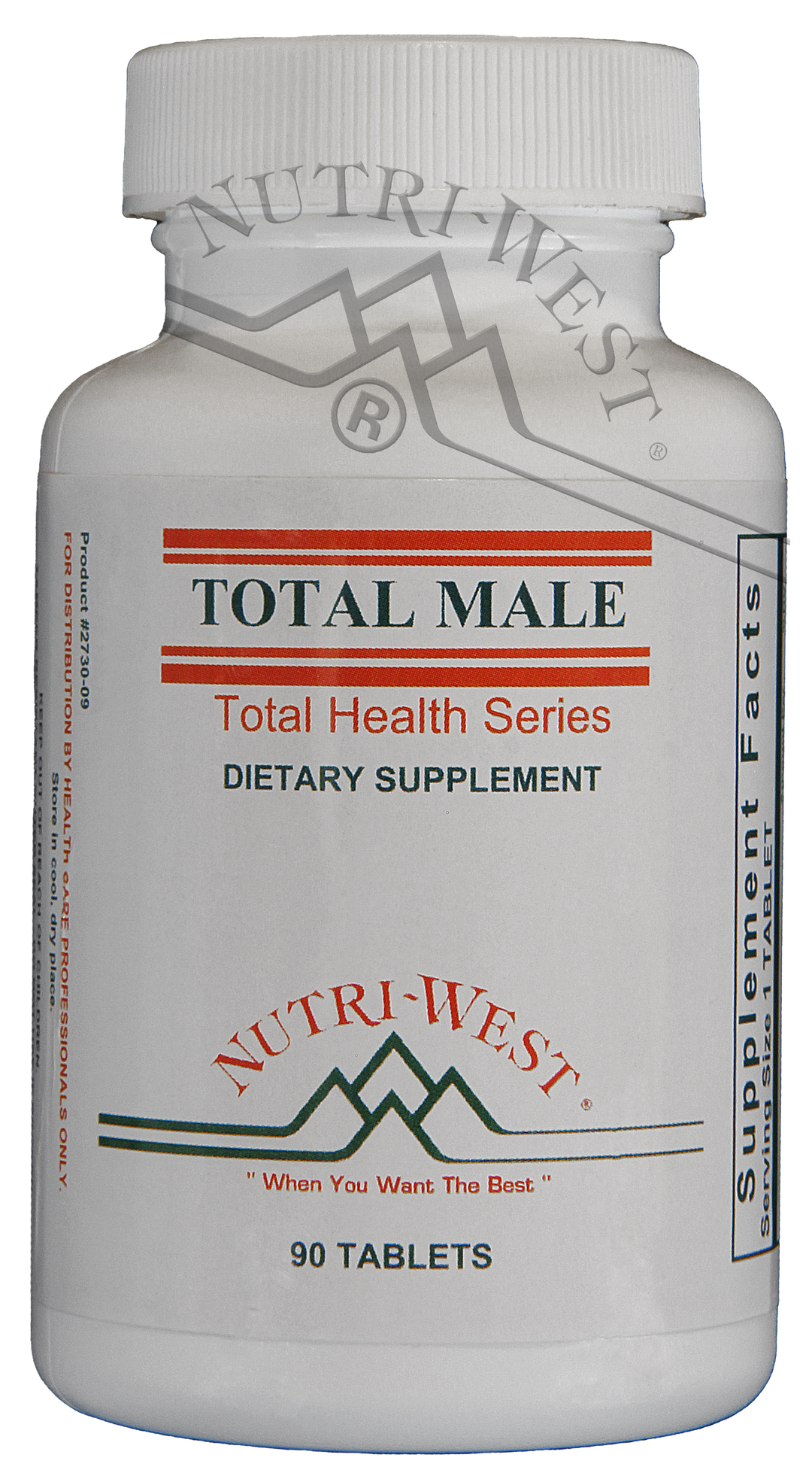 Nutri-West - Total Male - 90 Tablets - The Oasis of Health