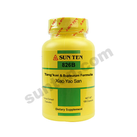 Sun Ten - Tang-kuei and Bupleurum Formula / Xiao Yao San, 100 Capsules, 826B (B07LF6QSGN) - The Oasis of Health