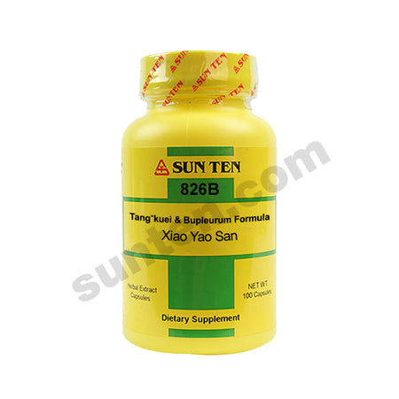 Sun Ten - Tang-kuei and Bupleurum Formula / Xiao Yao San, 100 Capsules, 826B (B07LF6QSGN) - The Oasis of Health