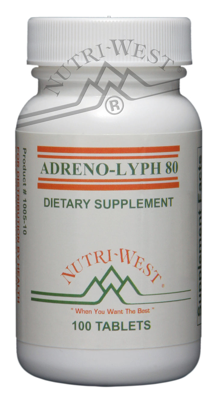 Nutri-West - Adreno-Lyph-80 - 100 Tablets - The Oasis of Health