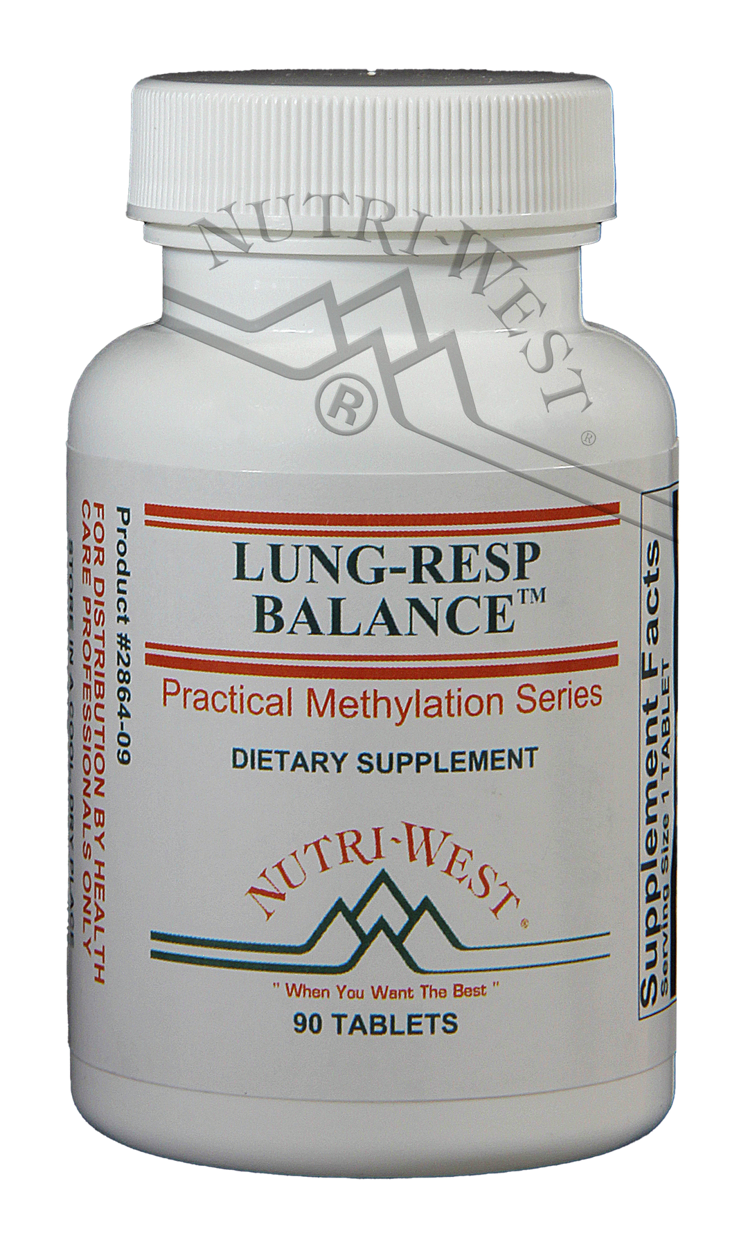 Nutri-West - Lung-Resp Balance - 90 Tablets - The Oasis of Health
