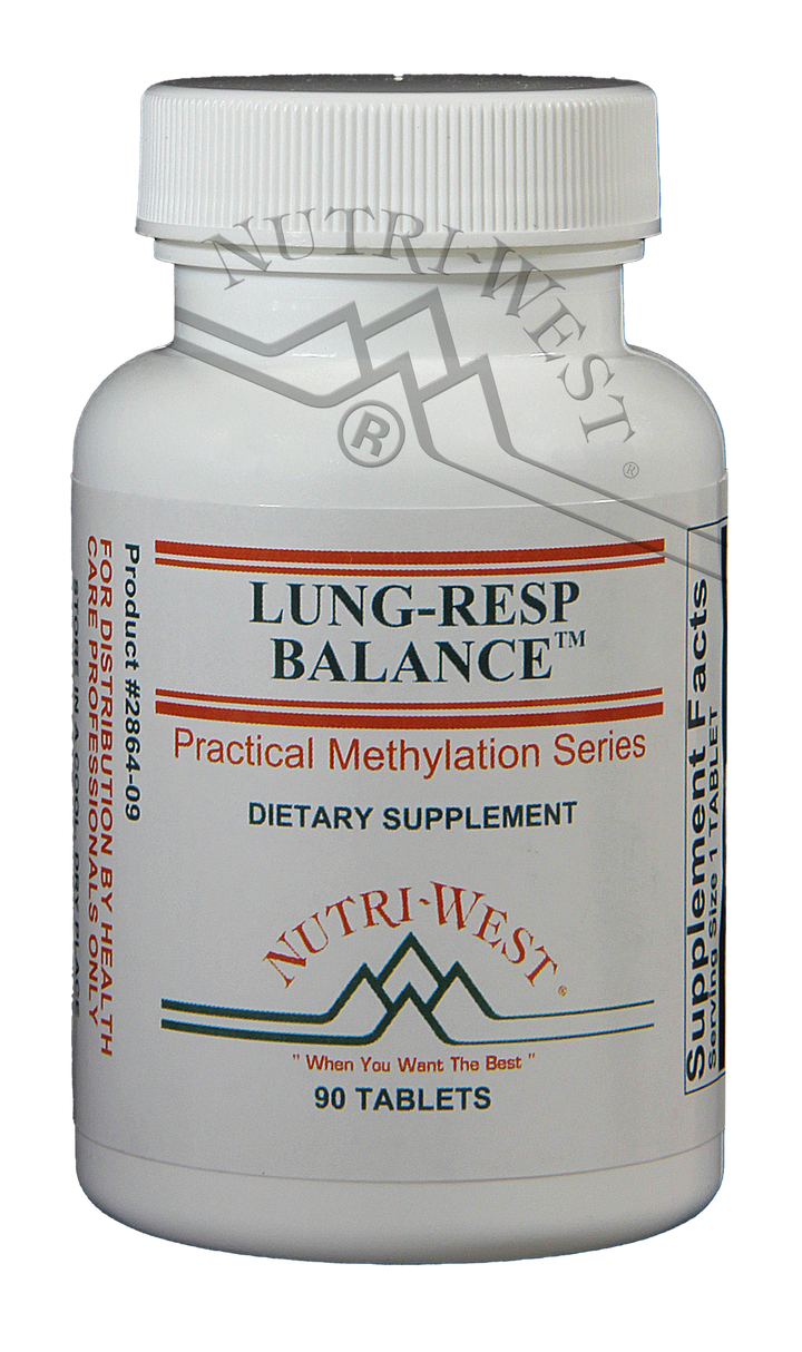 Nutri-West - Lung-Resp Balance - 90 Tablets - The Oasis of Health