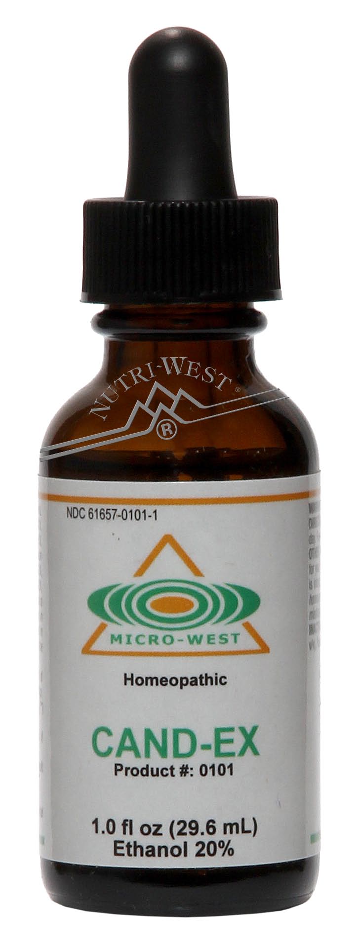 Nutri-West - Cand-Ex (Homeopathic) - 1 oz - The Oasis of Health