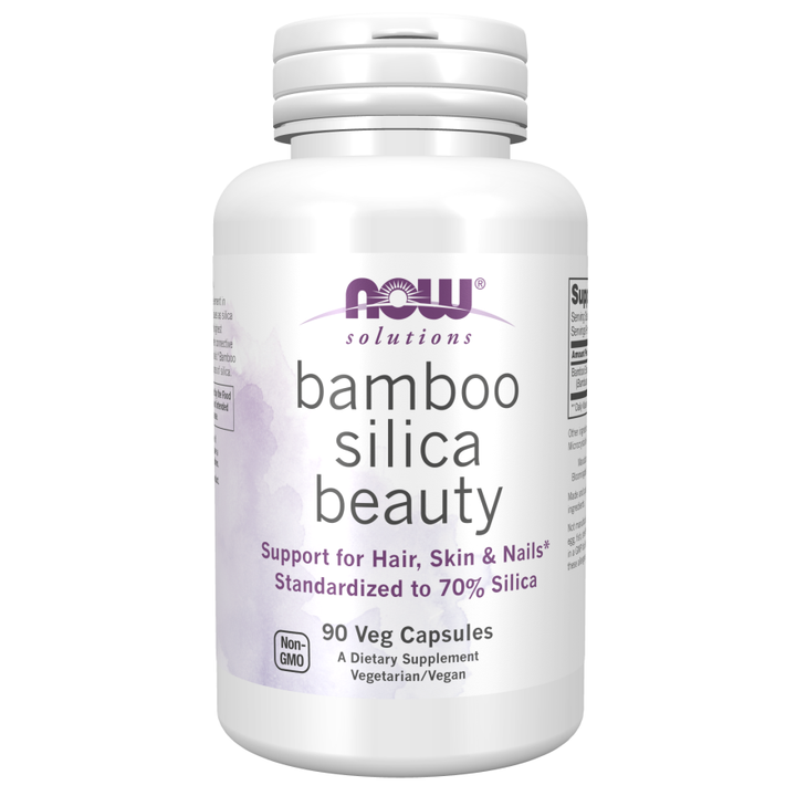 Now Solutions Bamboo Silica Beauty 90 Vcaps - 8404