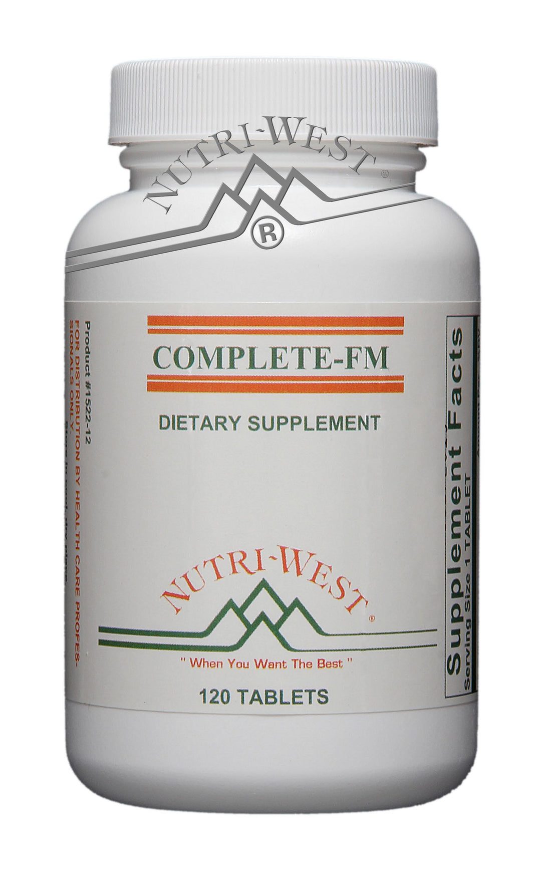 Nutri-West - Complete FM - 120 Tablets - The Oasis of Health