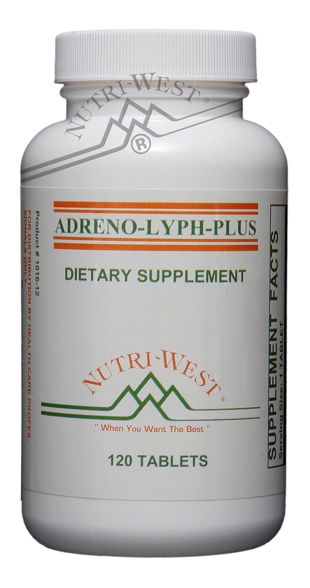 Nutri-West - Adreno Lyph Plus - 120 Tablets - The Oasis of Health