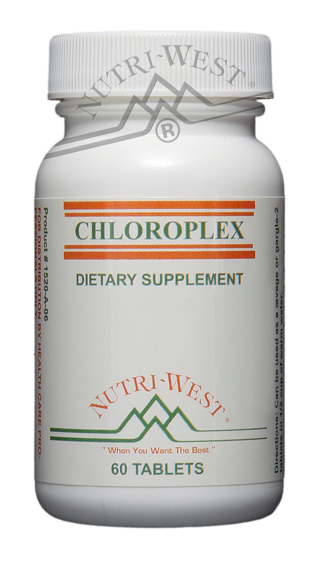 Nutri-West - Chloroplex - 60 Tablets - The Oasis of Health