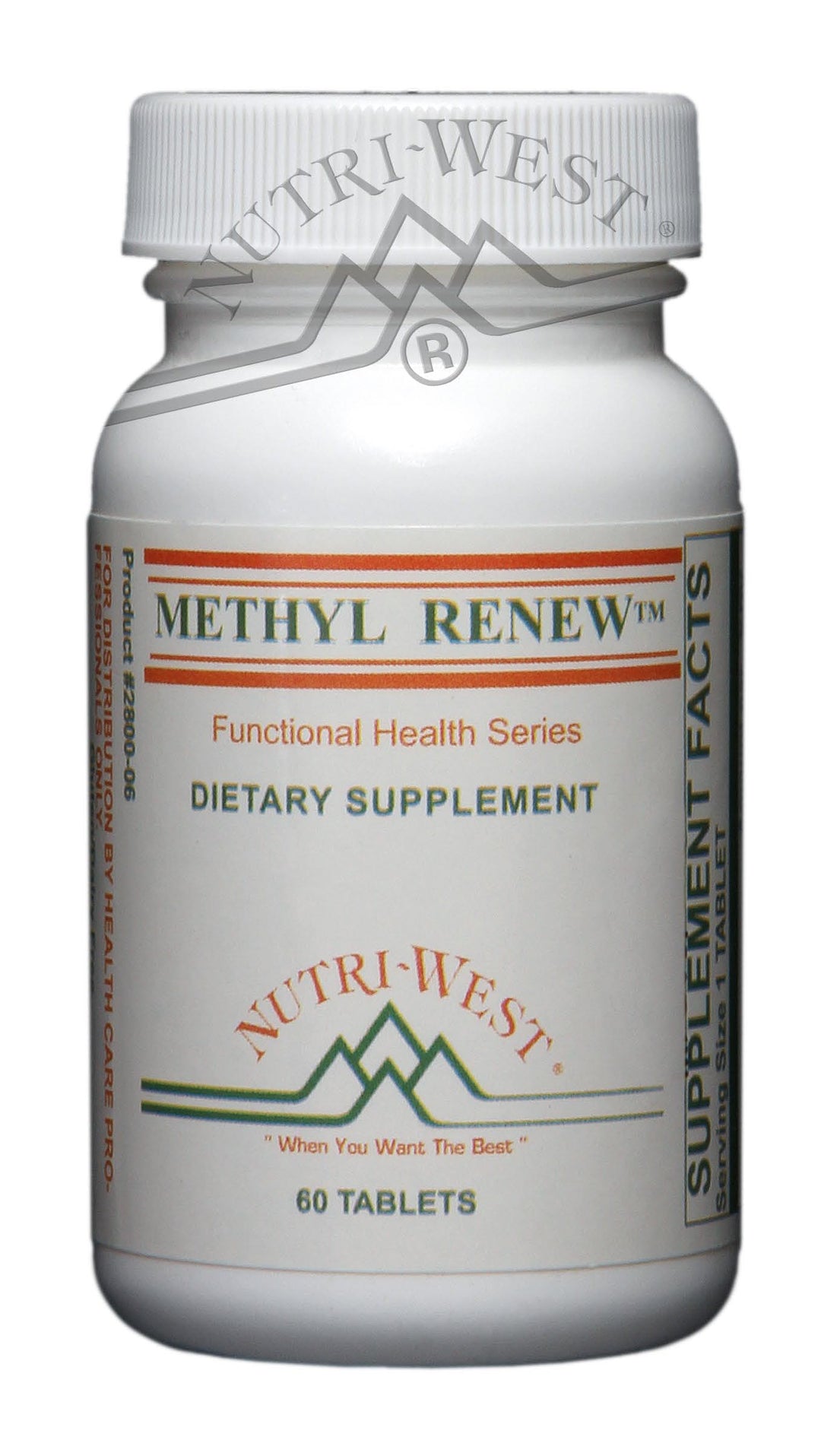 Nutri-West - Methyl Renew - 60 Tablets - The Oasis of Health