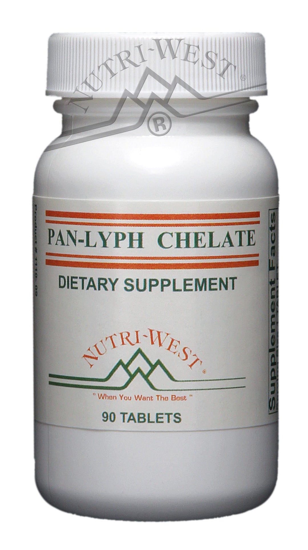 Nutri-West - Pan-Lyph Chelate - 90 Tablets - The Oasis of Health
