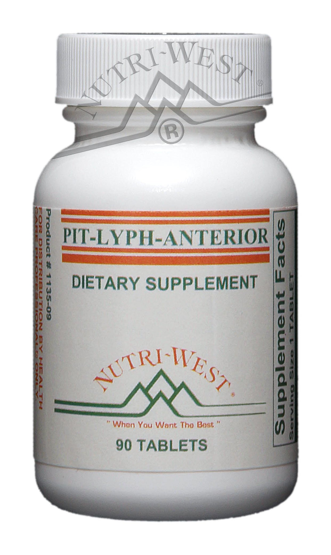 Nutri-West - Pit-Lyph-Anterior - 90 Tablets - The Oasis of Health