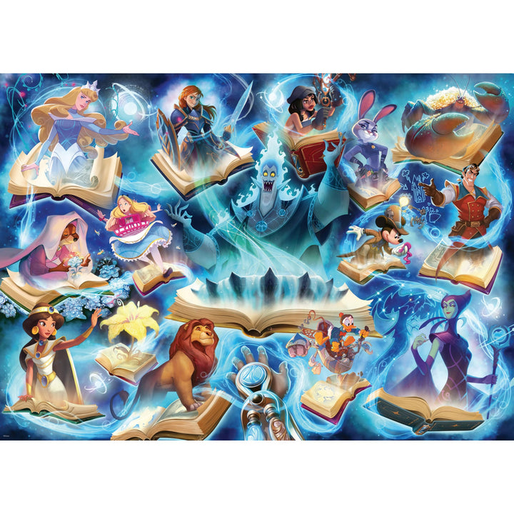 Ravensburger Disney Lorcana - Glimmers of The Realm: Sapphire 1000 Piece Jigsaw Puzzle | Premium Quality Made in Europe | FSC Certified Materials
