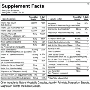 Black Ortho Molecular Products, Mitocore, 120 Capsules