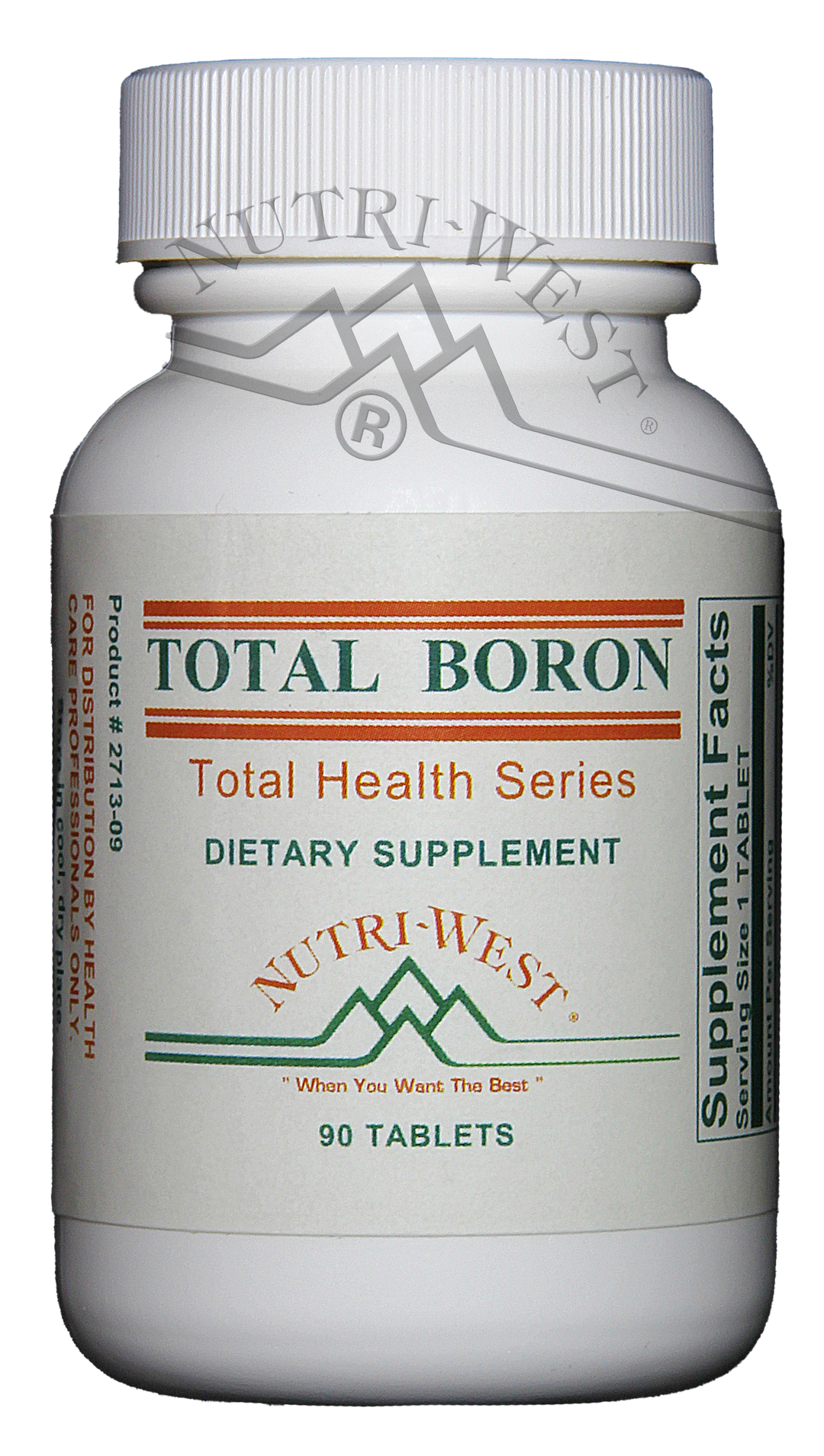 Nutri-West - Total Boron - 90 Tablets - The Oasis of Health