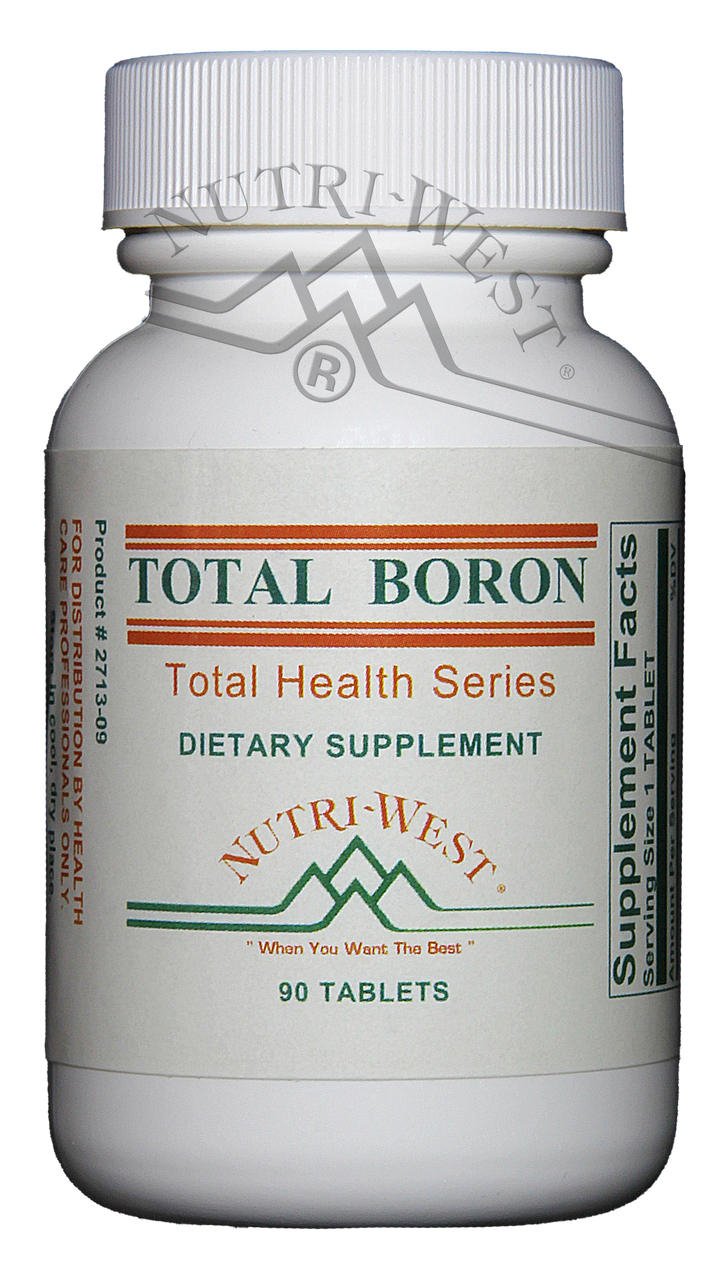 Nutri-West - Total Boron - 90 Tablets - The Oasis of Health