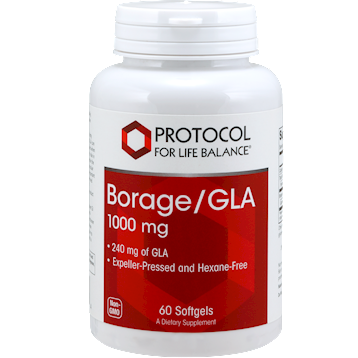 Protocol For Life Balance Borage/GLA 1000mg 60 Softgels - P1720
