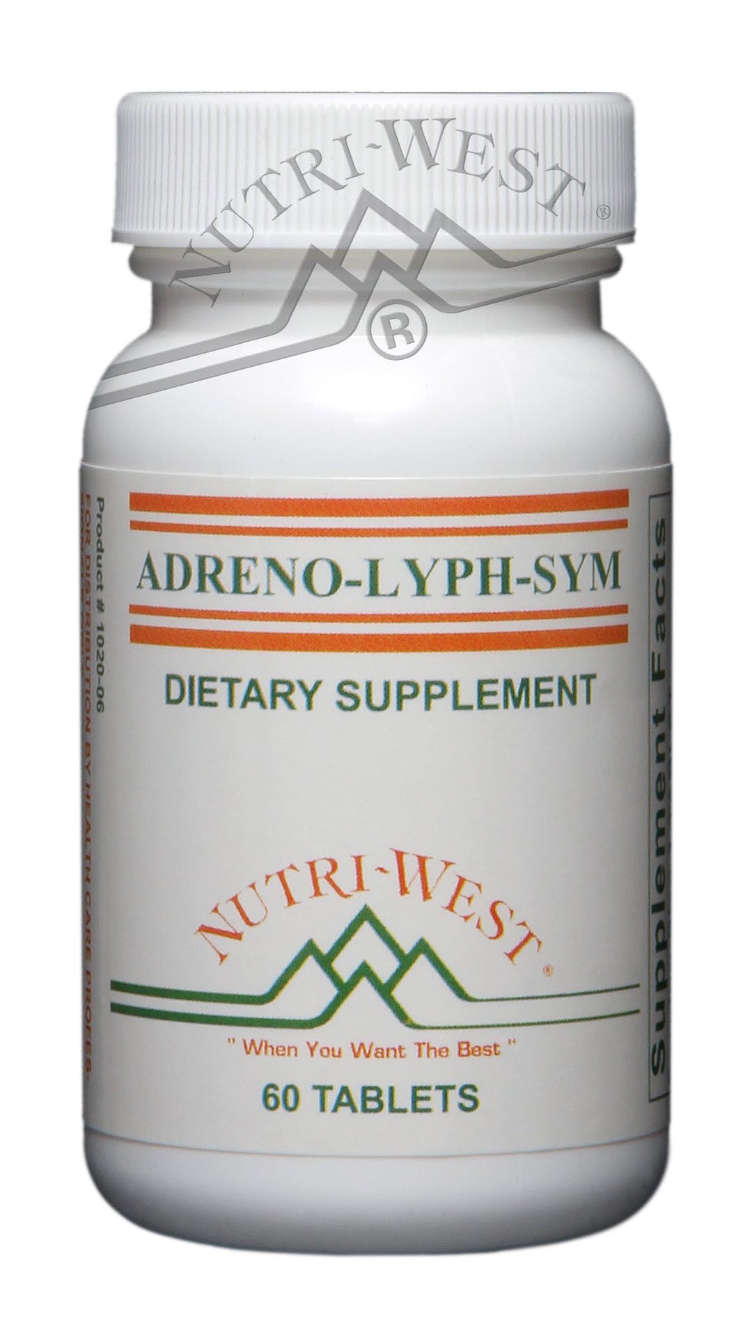 Nutri-West - Adreno-Lyph-Sym - 60 Tablets - The Oasis of Health