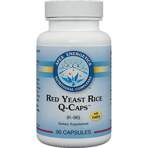 Apex Energetic Red Yeast Rice Q-Caps 90 Capsules - K96 - The Oasis of Health