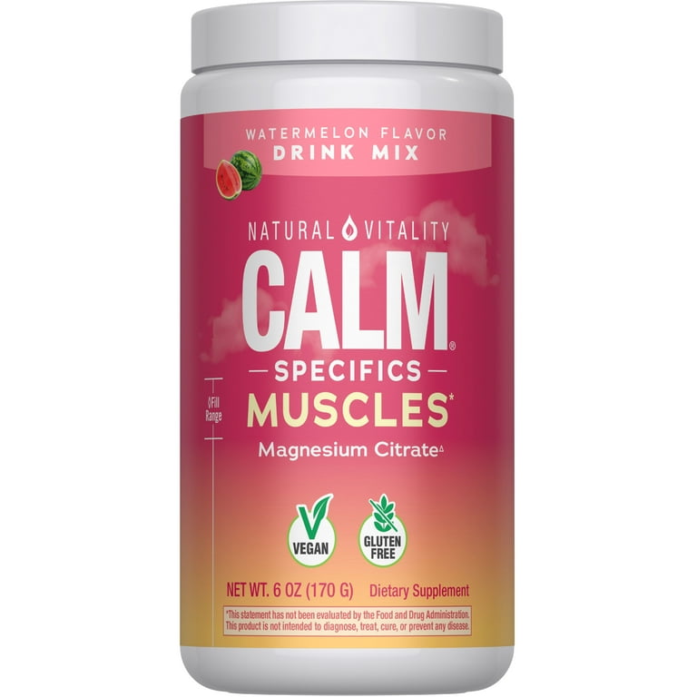 Natural Vitality Calm Specifics Calm Muscles Watermelon 6oz