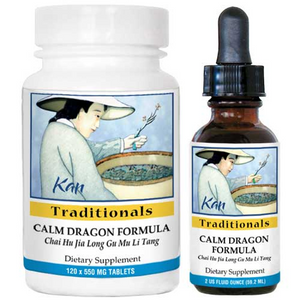 Kan Herb Traditionals Calm Dragon Formula 8 Ounce - The Oasis of Health