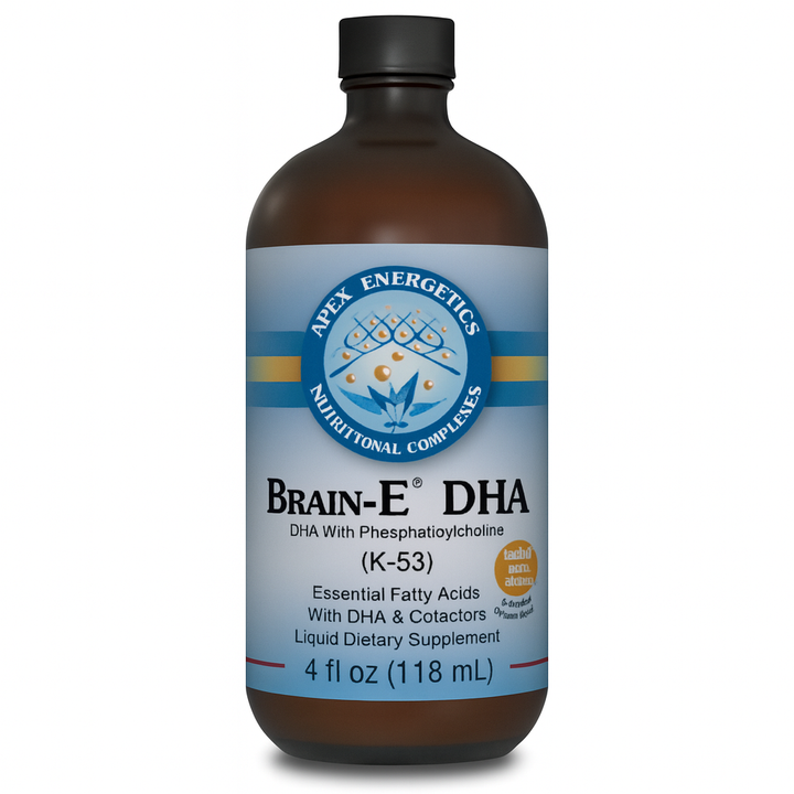 Apex Energetics Brain-E DHA k-53 4 FL Oz - The Oasis of Health