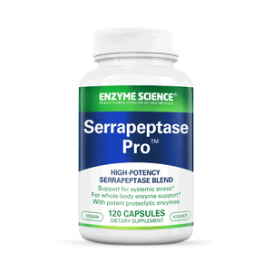 Enzyme Science Serrapeptase Pro 120 Vcap - The Oasis of Health