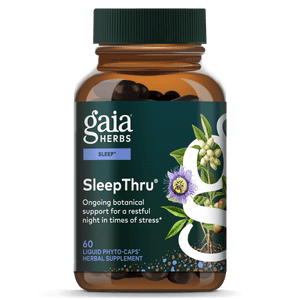 Gaia Herbs SleepThru 60 Vcaps - Pro Sleep Formula - The Oasis of Health