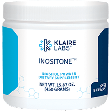 Klaire Labs Inositone Inositol Powder 450 Grams