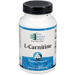 Light Gray Ortho Molecular L-Carnitine 120 Capsules