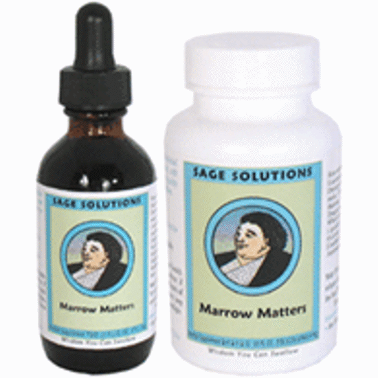Light Gray Kan Herbs Sage Solutions Marrow Matters 120 Tablets