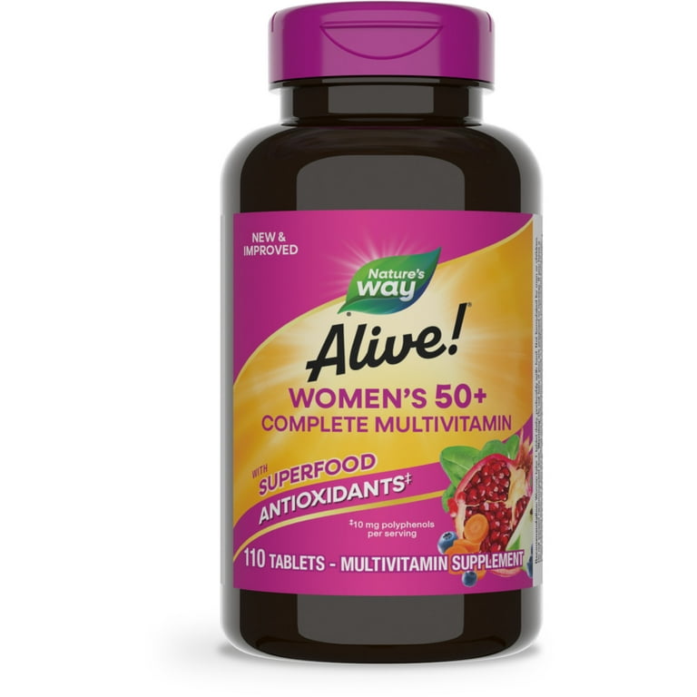 Nature's Way Alive! Women’s 50+ Complete Multivitamin 130 Tablets -