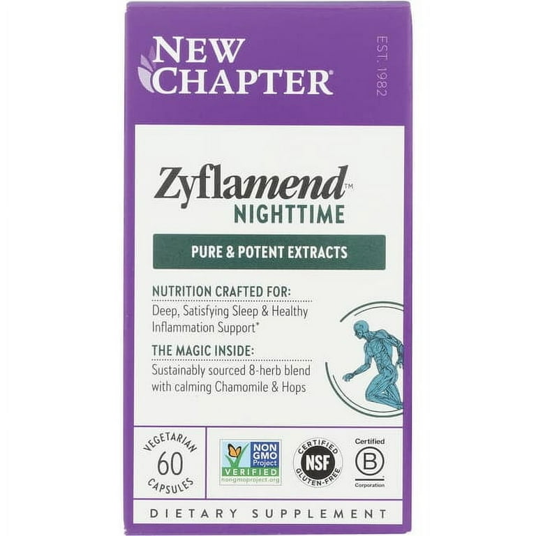 New Chapter Zyflamend Nighttime 60 Vcaps