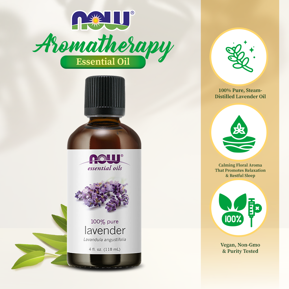 Now Essential Oils Lavender Oil 4oz - 7561