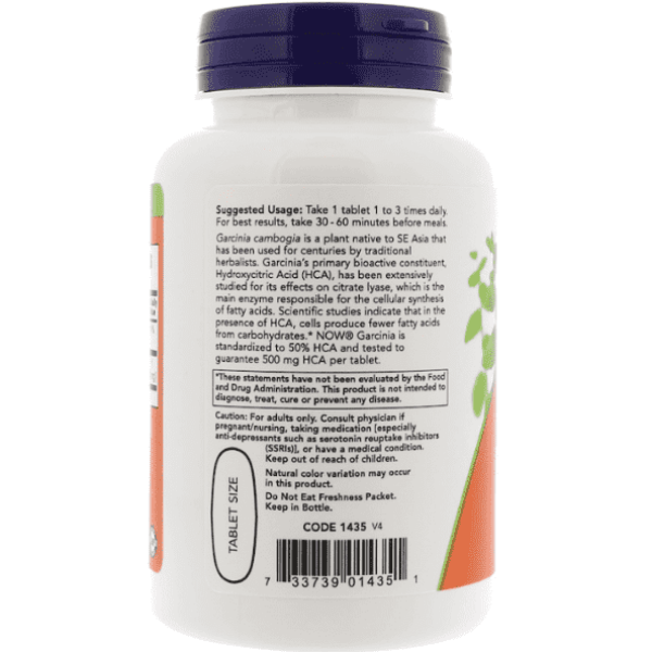 Now Foods Garcinia 1,000 mg 120 Tablets - 1435 -