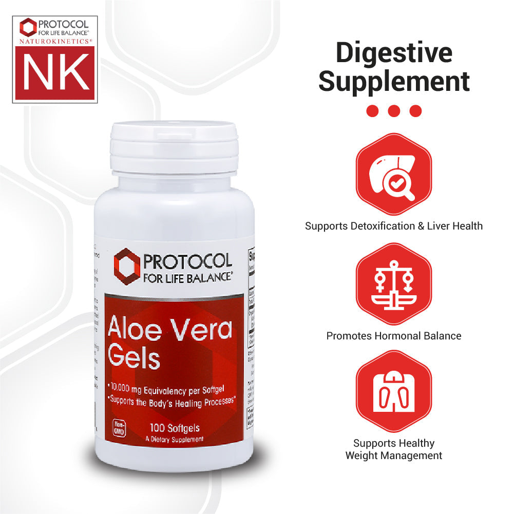 Protocol for Life Balance Aloe Vera Gels - 100 Softgels - P3036