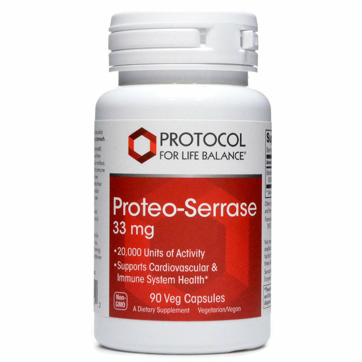 Protocol For Life Balance Proteo Serrase 33 Mg 90 Vcaps