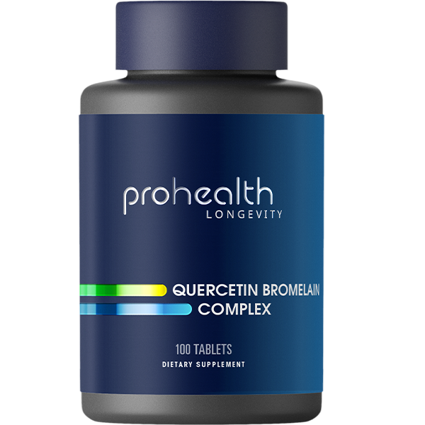 Quercetin / Bromelain Complex by ProHealth - 100 tablets