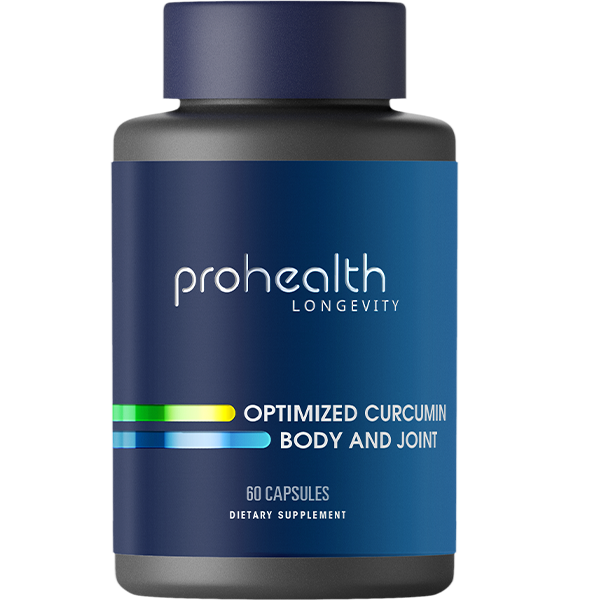 Optimized Curcumin by ProHealth for Body and Joint - 60 capsules