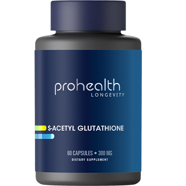 S-Acetyl Glutathione by ProHealth - 300 mg, 60 capsules