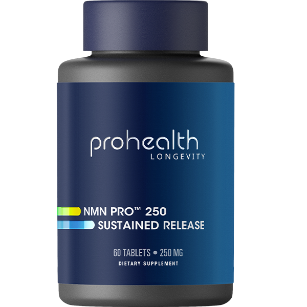NMN Pro 250 Sustained Release by ProHealth - Uthever NMN, 250 mg, 60 tablets