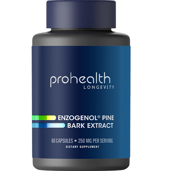 Enzogenol Pine Bark Extract by ProHealth - 250 mg per serving, 60 capsules