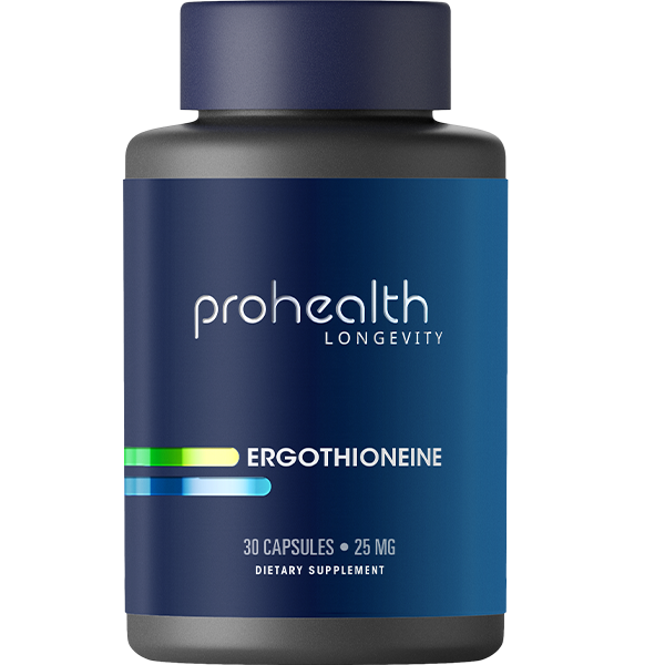 Ergothinoneine by ProHealth - 25 mg per serving, 30 capsules