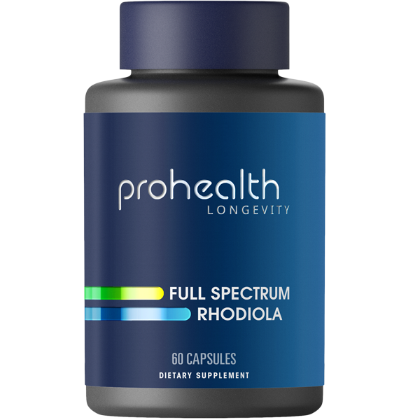 Full Spectrum Rhodiola by ProHealth - 970 mg, 60 capsules