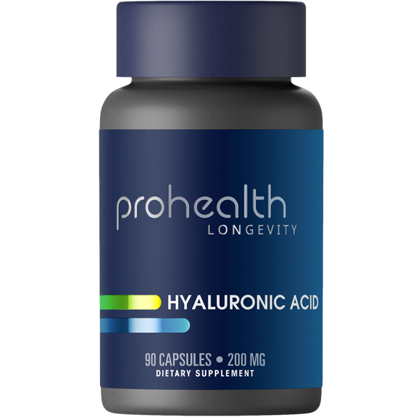 Hyaluronic Acid by ProHealth - 200 mg, 90 capsules
