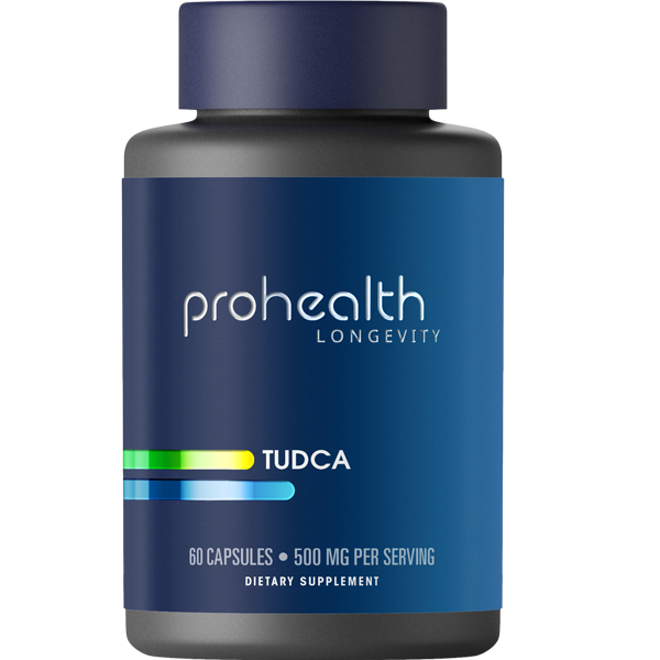 Pure TUDCA by ProHealth - 500 mg per serving, 60 capsules